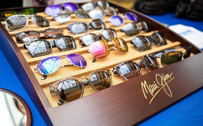 Maui Jim sunglasses provides over 170 different frames styles, giving you over 500 variations of colors to choose from when planning your next event gift. Let your attendees experience the ‘Wow!’ when they put on their first (second, or third) pair!