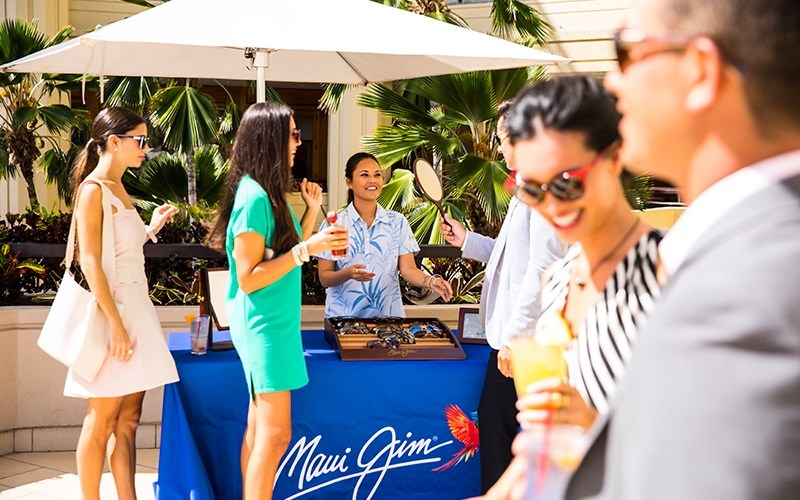 Imagine your attendees being greeted by friendly and knowledgeable Maui Jim staff and a diverse selection of luxury sunglasses to choose from. They will love this hands-on gift experience that will be talked about and remembered for years to come.