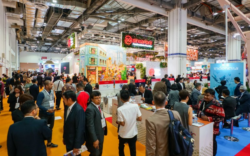 International exhibitors from MICE, Corporate and Leisure travel sectors