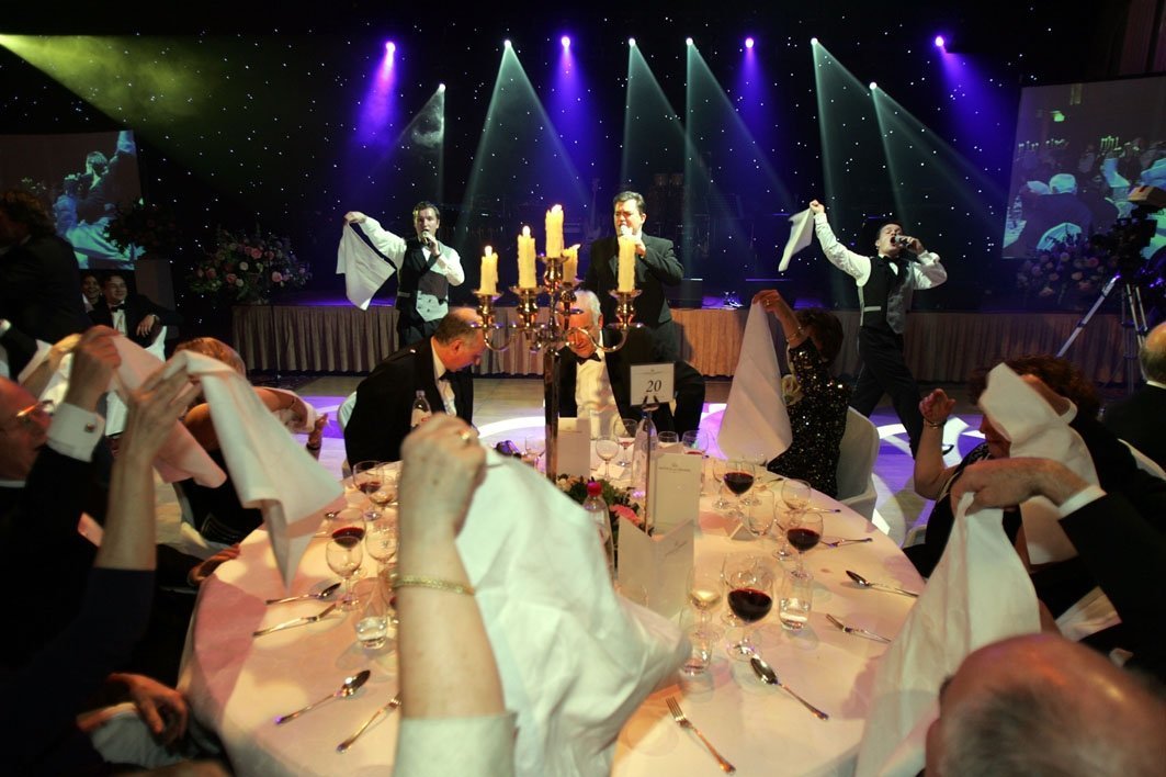 The Three Waiters - The World's Most Successful Surprise Singing Waiters