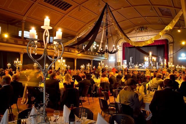 Hobart's City Hall in all her glory. An ideal off-site dinner venue.