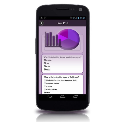 Engage your attendees
via live polling - and they BYOD!