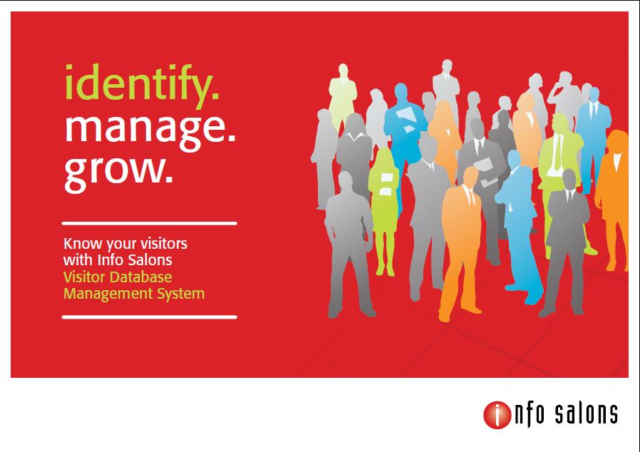 Info Salons Database Management System (DBMS) givesyou complete control over your database, allowing you to organise and use information about your visitors, and potential visitors, in the most useful ways.