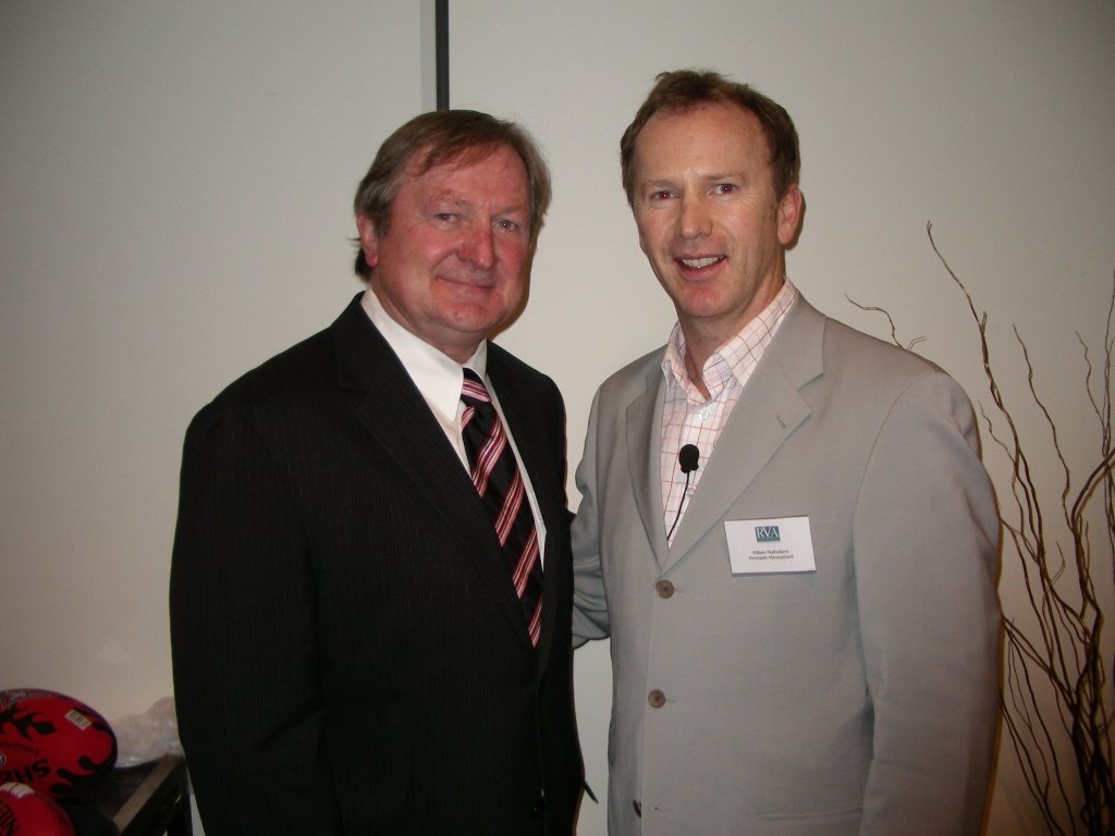 Master of Ceremonies RVA Conference with Kevin Sheedy