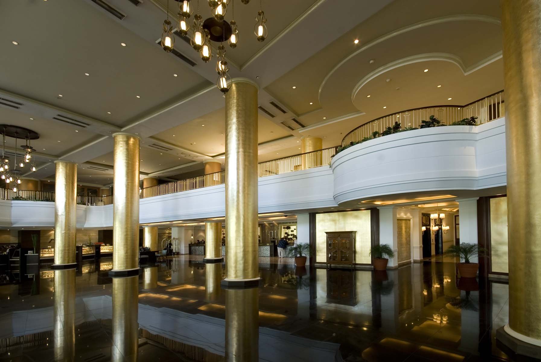 Lobby of Dusit Thani Hotel