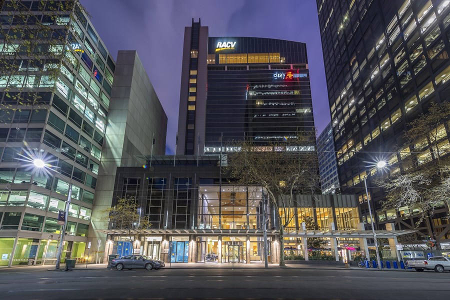 RACV City Club, External Facade Entrance 