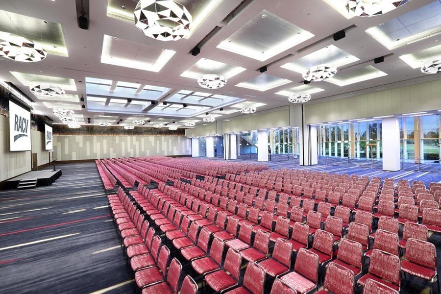 Royal Benowa Ballroom - showcasing our optional glass wall