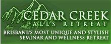 Cedar Creek Falls Retreat